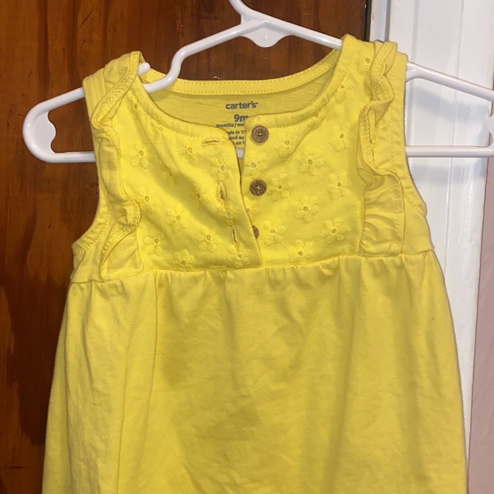 Yellow bubble romper - Picture 2 of 2